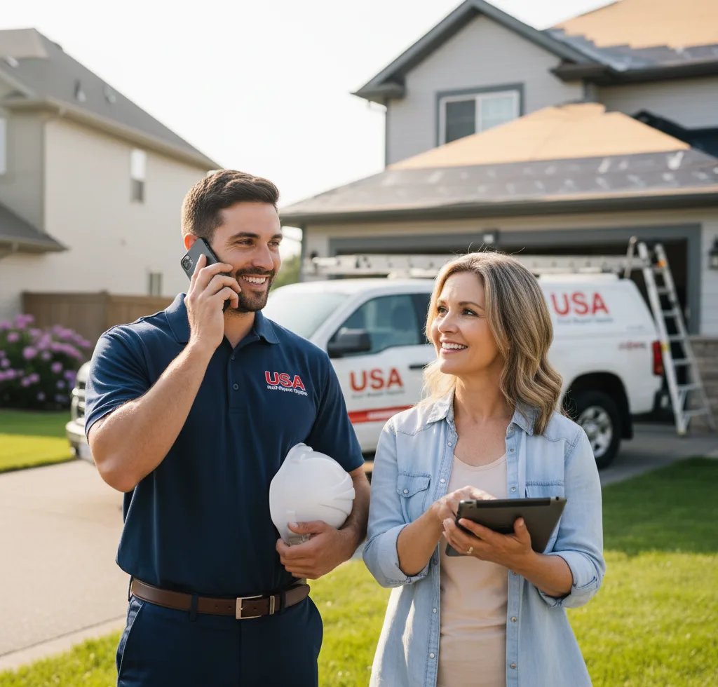 USA Roof Repair Experts customer support in Sequatchie